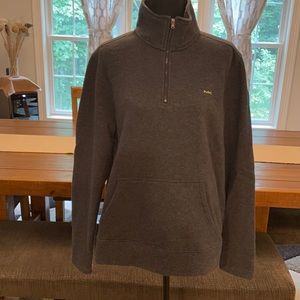 Michael Kors half zipper with front pocket